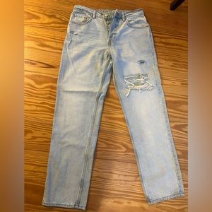 &Denim women’s size 6 90s high waist boyfriend jeans NWOT